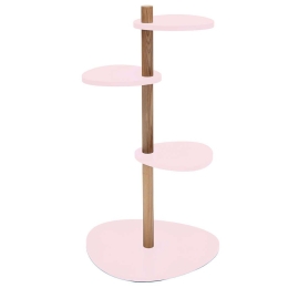 Ραφιέρα Δαπέδου Magla MAGLAS9 55,5x50x91,2cm Pink