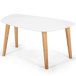 Τραπέζι Σαλονιού Endocarp M ENDOCARPCTM1 80x48x40cm White