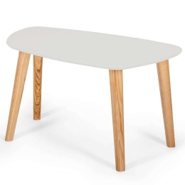 Τραπέζι Σαλονιού Endocarp S ENDOCARPCTS8 68x41x40cm Pearl Grey