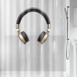 My Bath Κουρτίνα Μπάνιου PEVA Headphones 180x200