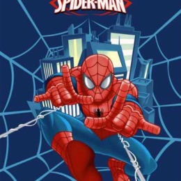 ΚΟΥΒΕΡΤΑ VELOUR SPIDERMAN