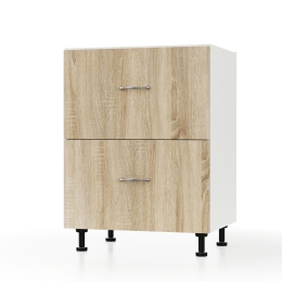 MODEST ΚΑΤΩ ΝΤΟΥΛΑΠΙ ΜΕ 2 ΣΥΡΤΑΡΙΑ ΣΟΝΟΜΑ 60X48X82CM