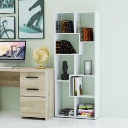 ΒΙΒΛΙΟΘΗΚΗ REGAL 66X25X161 ΛΕΥΚΟ