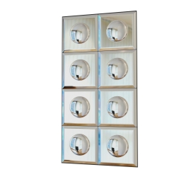 ΚΑΘΡΕΦΤΗΣ ΤΟΙΧΟΥ ΜΕ ΓΕΩΜΕΤΡΙΚΑ ΣΧΕΔΙΑ 40X80CM