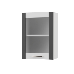 CHARLOTΤE ΠΑΝΩ ΝΤΟΥΛΑΠΙ ΜΕ ΤΖΑΜΙ ΑΡΙΣΤΕΡΟ 50X30.5X71.8 ΜΕ ΜΕΤΑΛΛΙΚΑ ΧΕΡΟΥΛΙΑ ΓΡΑΦΙΤΗΣ