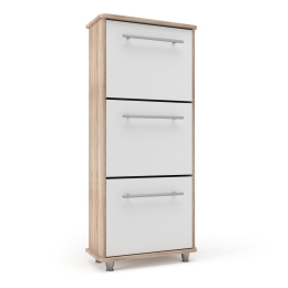 ΠΑΠΟΥΤΣΟΘΗΚΗ NIAG 5803D 58X26.5X132ΕΚ ΣΟΝΟΜΑ-ΛΕΥΚΗ