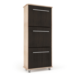 ΠΑΠΟΥΤΣΟΘΗΚΗ NIAG580 58X26.5X132ΕΚ WENGE-SONOMA
