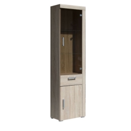 ΒΙΤΡΙΝΑ ΜΟΝΟΦΥΛΛΗ DAMIS 50.5X35X203ΕΚ ΣΟΝΟΜΑ MDF ΔΙΑΚΟΣΜΗΣΗ