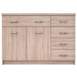 ΜΠΟΥΦΕΣ ΚΟΜ2D5S 120X33X85ΕΚ SONOMA