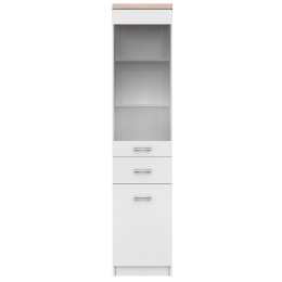 ΒΙΤΡΙΝΑ ΜΟΝΟΦΥΛΛΗ TOP MIX 40X33X183CM ΛΕΥΚΗ-ΣΟΝΟΜΑ