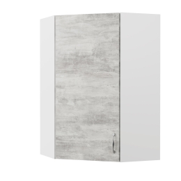 HORIZONT ΠΑΝΩ ΝΤΟΥΛΑΠΙ ΓΩΝΙΑΚΟ ΤΣΙΜΕΝΤΟ 60-60X30X92CM