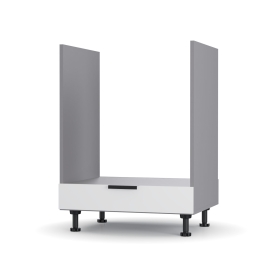 CRAFT ΚΑΤΩ ΝΤΟΥΛΑΠΙ ΦΟΥΡΝΟΥ ΛΕΥΚΟ 60X48X82CM