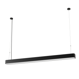 ΚΡΕΜΑΣΤΟ ΦΩΤΙΣΤΙΚΟ ΡΑΓΑ LED 54W 4000K ΜΑΥΡΟ 120X10X75CM