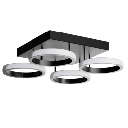 ΦΩΤΙΣΤΙΚΟ ΟΡΟΦΗΣ LED 35W 4000K ΜΑΥΡΟ 35X35X10CM
