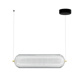 ΦΩΤΙΣΤΙΚΟ ΚΡΕΜΑΣΤΟ ΡΑΓΑ LED 60W 4000K ΧΡΥΣΟ 60X15X120CM