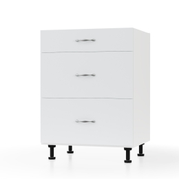 MODEST ΚΑΤΩ ΝΤΟΥΛΑΠΙ ΣΥΡΤΑΡΙΕΡΑ ΛΕΥΚΟ 50X48X82CM