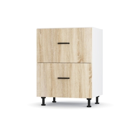 MODEST ΚΑΤΩ ΝΤΟΥΛΑΠΙ ΜΕ 2 ΣΥΡΤΑΡΙΑ ΣΟΝΟΜΑ 60X48X82CM