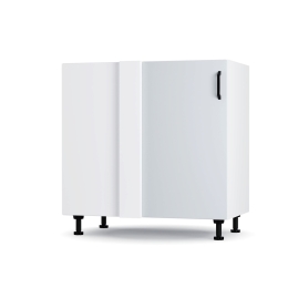 MODEST ΚΑΤΩ ΓΩΝΙΑΚΟ ΝΤΟΥΛΑΠΙ ΓΚΡΙ 80X48X82ΕΚ