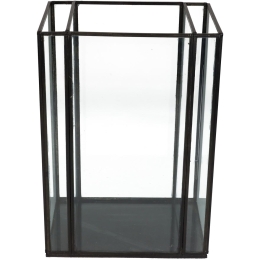 ΚΗΡΟΠΗΓΙΟ ARTELIBRE ΜΑΥΡΟ ΜΕΤΑΛΛΟ 18X13X26CM