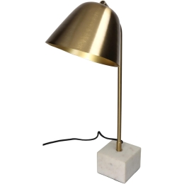 ΕΠΙΤΡΑΠΕΖΙΟ ΦΩΤΙΣΤΙΚΟ ARTELIBRE ΛΕΥΚΟ ΜΑΡΜΑΡΟ 25X18X54CM