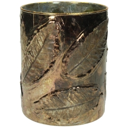 ΚΗΡΟΠΗΓΙΟ ARTELIBRE ΦΥΛΛΑ ΧΡΥΣΟ ΓΥΑΛΙ 12X12X15CM