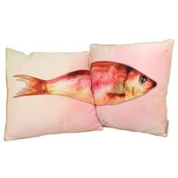 ΜΑΞΙΛΑΡΙ ARTELIBRE ΨΑΡΙ ΡΟΖ POLYESTER 45X45CM ΣΕΤ 2ΤΜΧ