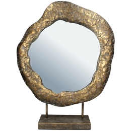 ΚΑΘΡΕΠΤΗΣ ΧΡΥΣΟ ΜΕΤΑΛΛΟ 47X13X60.5CM