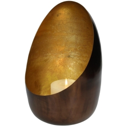 ΚΗΡΟΠΗΓΙΟ ARTELIBRE ΜΠΡΟΝΖΕ ΜΕΤΑΛΛΟ 17X17X27CM