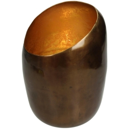 ΚΗΡΟΠΗΓΙΟ ARTELIBRE ΜΠΡΟΝΖΕ ΑΛΟΥΜΙΝΙΟ 13.5X13.5X20CM