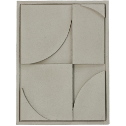 ΔΙΑΚΟΣΜΗΤΙΚΟ ΤΟΙΧΟΥ ARTELIBRE ΜΠΕΖ POLYRESIN 29.5X3.5X39.5CM