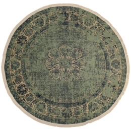 ΧΑΛΙ ARTELIBRE VINTAGE ΠΡΑΣΙΝΟ ΒΑΜΒΑΚΕΡΟ 120X120CM