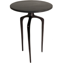 ΤΡΑΠΕΖΑΚΙ ARTELIBRE ΜΑΥΡΟ ΜΑΡΜΑΡΟ 37.3X37.3X54.6CM