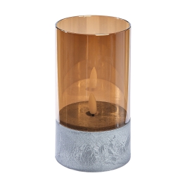 ΘΗΚΗ ΡΕΣΩ ARTELIBRE ΜΕ LED ΦΛΟΓΑ ΚΑΦΕ ΓΥΑΛΙ 12.5CM