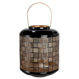 ΦΑΝΑΡΙ ARTELIBRE ΜΑΥΡΟ ΜΕΤΑΛΛΟ 28CM