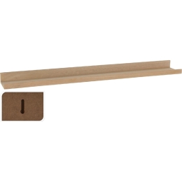 ΡΑΦΙ ΕΠΙΤΟΙΧΙΟ ΦΥΣΙΚΟ MDF 77X10X4CM