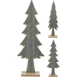 ΔΕΝΤΡΑΚΙ ΣΕ ΒΑΣΗ ΓΚΡΙ ΞΥΛΟ 14X9X48CM ΣΕ 2 ΣΧΕΔΙΑ