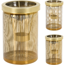 ΘΗΚΗ ΡΕΣΩ ARTELIBRE ΧΡΥΣΟ/ΔΙΑΦΑΝΟ ΓΥΑΛΙ/ΜΕΤΑΛΛΟ 10X15CM ΣΕ 2 ΣΧΕΔΙΑ