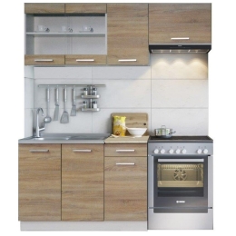 ΚΟΥΖΙΝΑ ARTELIBRE NATALIA 40 SONOMA ΔΡΥΣ 120X85X50/60CM