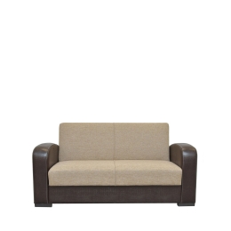 ΚΑΝΑΠΕΣ ΚΡΕΒΑΤΙ ΔΙΘΕΣΙΟΣ ARTELIBRE MARTINI ΚΑΦΕ PU 154X84X84CM