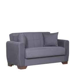 ΚΑΝΑΠΕΣ ΚΡΕΒΑΤΙ ΔΙΘΕΣΙΟΣ ARTELIBRE DIEGO 2S ΓΚΡΙ 153X78X80CM