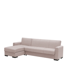 ΚΑΝΑΠΕΣ ΚΡΕΒΑΤΙ ΓΩΝΙΑΚΟΣ ARTELIBRE JOSE ΣΑΠΙΟ ΜΗΛΟ 270X150X86CM