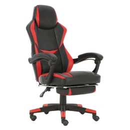 ΚΑΡΕΚΛΑ ΓΡΑΦΕΙΟΥ ARTELIBRE GAMING ΑΓΝΗ ΚΟΚΚΙΝΟ PVC 66X68X115-123CM