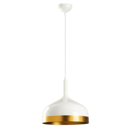 ΦΩΤΙΣΤΙΚΟ ΚΡΕΜΑΣΤΟ CLARIMOND ΛΕΥΚΟ ΜΕΤΑΛΛΟ 30X30X80CM