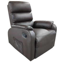 ΠΟΛΥΘΡΟΝΑ ARTELIBRE RELAX ΜΕ ΜΑΣΑΖ ΗΑΝΑ ΚΑΦΕ PU 77X90X99CM