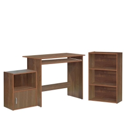 ΓΡΑΦΕΙΟ ΣΕΤ ARTELIBRE CYGNUS ΚΑΦΕ 90X50X75/50X23X80/41X29X54CM