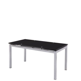 ΤΡΑΠΕΖΑΡΙΑ ΕΠΕΚΤΕΙΝΟΜΕΝΗ ARTELIBRE ABELIA MΑΥΡΗ 110(170)X70X76CM