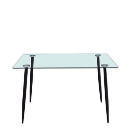 ΤΡΑΠΕΖΙ ARTELIBRE MONARCH ΔΙΑΦΑΝΟ 120X70X75CM
