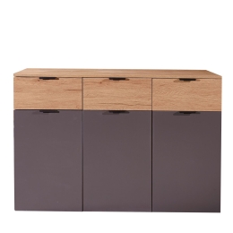 ΚΟΝΣΟΛΑ ARTELIBRE FRESH MDF ΚΑΡΥΔΙΑ/ΓΚΡΙ 120X50X85CM