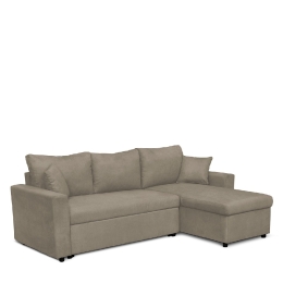 ΚΑΝΑΠΕΣ ΓΩΝΙΑΚΟΣ ARTELIBRE ΑΝΑΣΤΡΕΨΙΜΟΣ ULUA ΜΠΕΖ 225X148X81CM