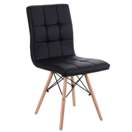 ΚΑΡΕΚΛΑ ARTELIBRE CUPPLESSUS ΜΑΥΡΟ PU 43X55X86CM